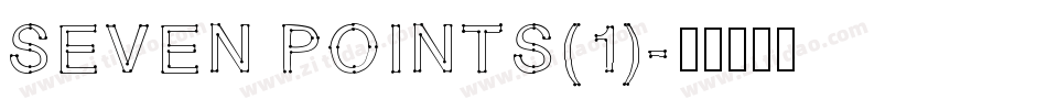 Seven Points(1)字体转换